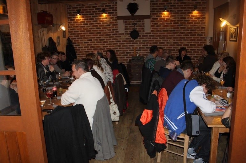 Petit Resto entre amis/clients... du bonheur de se retrouver (17.1.15)